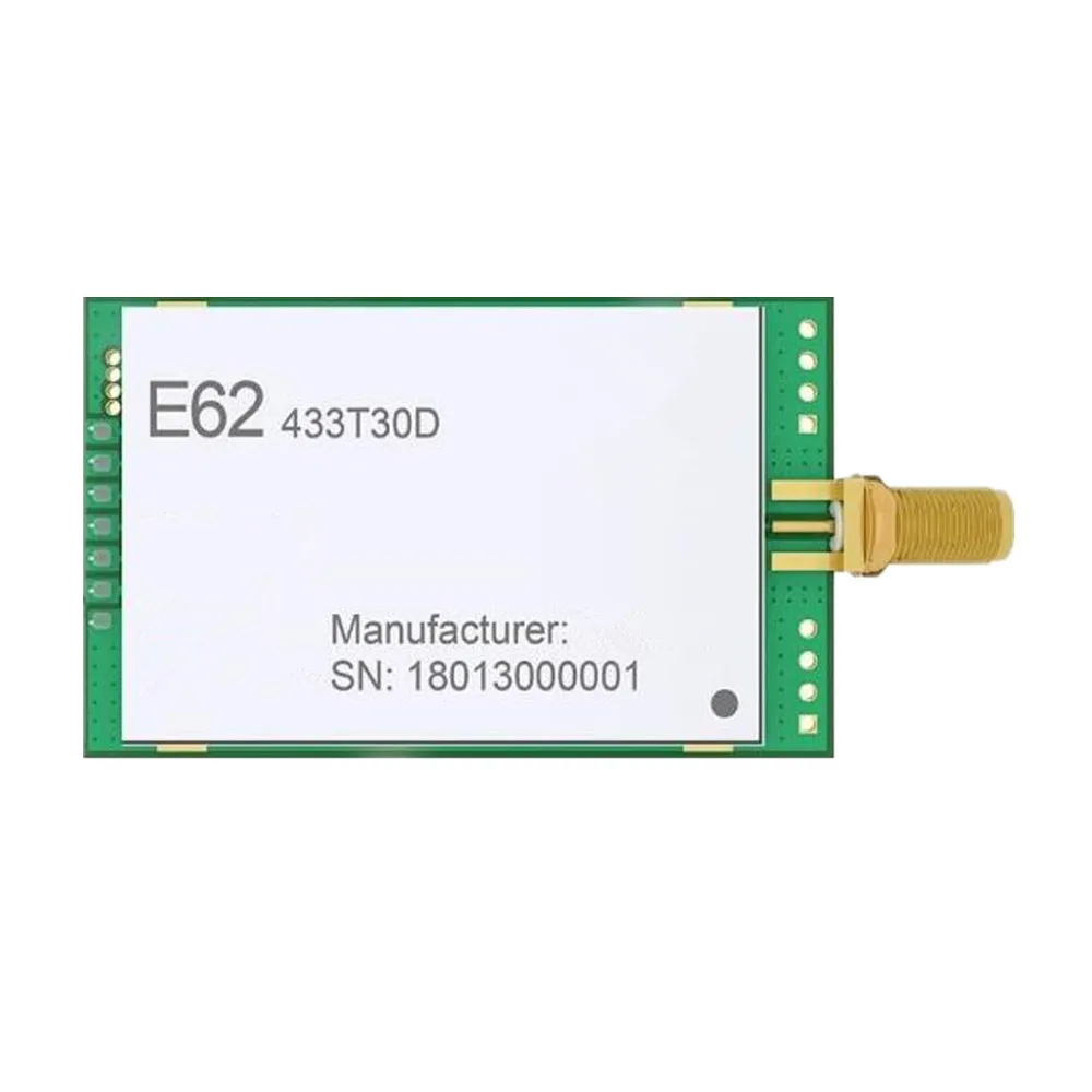 E62-433T30D E62-TTL-1W 1 Вт 433 МГц беспроводной модуль последовательного порта Высокоскоростной полёт контроль пропуска 3DR модель APM/PIX E62(433T30D