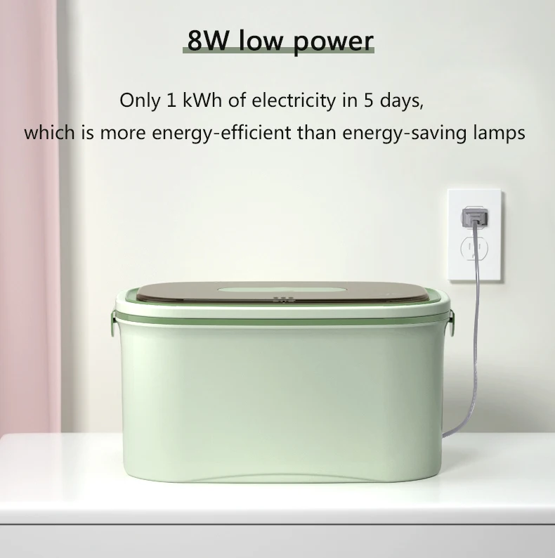 Description Picture 4 of itemDMWD Household Wet Wipes Heaters Electric Baby Wet Tissue Warmer Portable Heating box Wet Towel Dispenser Thermostat 45-55℃ 220V