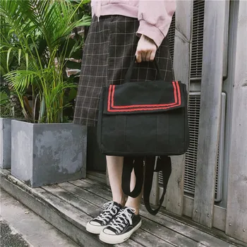 

JK Bag Girly Girl Japanese Students Bag JK Commuter Bag Briefcase Bookbag Travel Messenger Bag Handbag Simple cute Women's bag