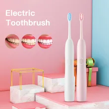 Em201интеллектуальная звуковая волна whiteningводонепроницаемая зубная щетка портативная перезаряжаемая ультразвуковая зубная щетка Y731