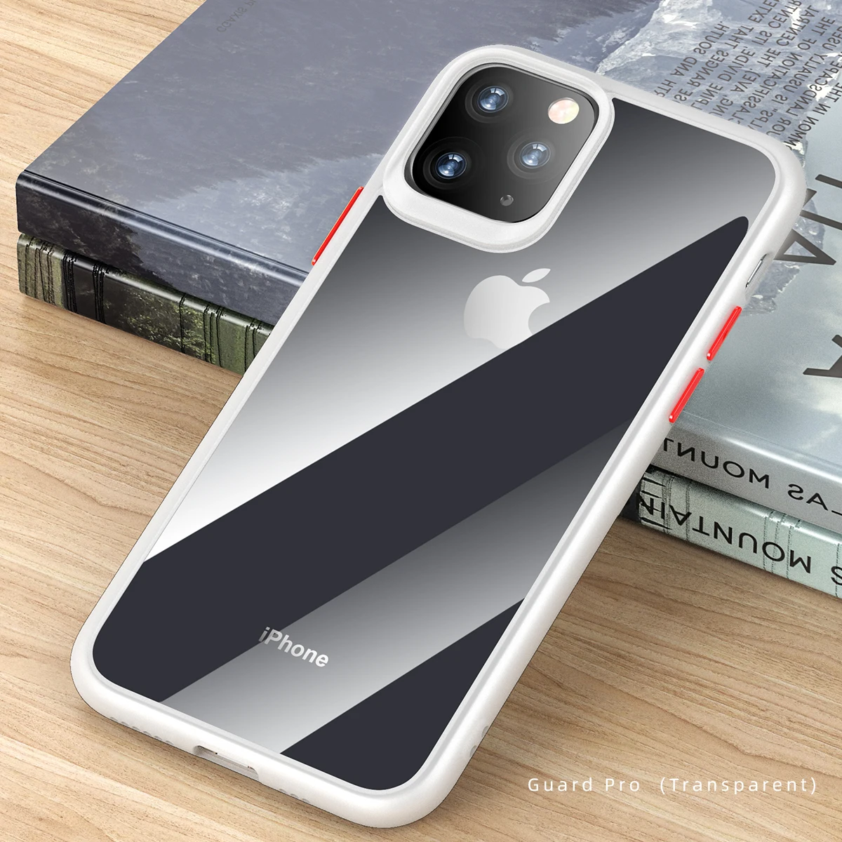 Защитный чехол ROCK для iPhone 11 Pro Max, противоударный прозрачный силиконовый защитный чехол на заднюю панель для iPhone 5," 6,1" 6," дюймов
