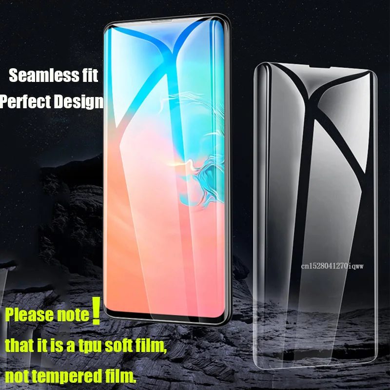 3 шт полное покрытие мягкая Гидрогелевая пленка для samsung Galaxy Note 8 9 S9 Plus S10E S8 S10 S 10 протектор экрана не закаленное стекло набор