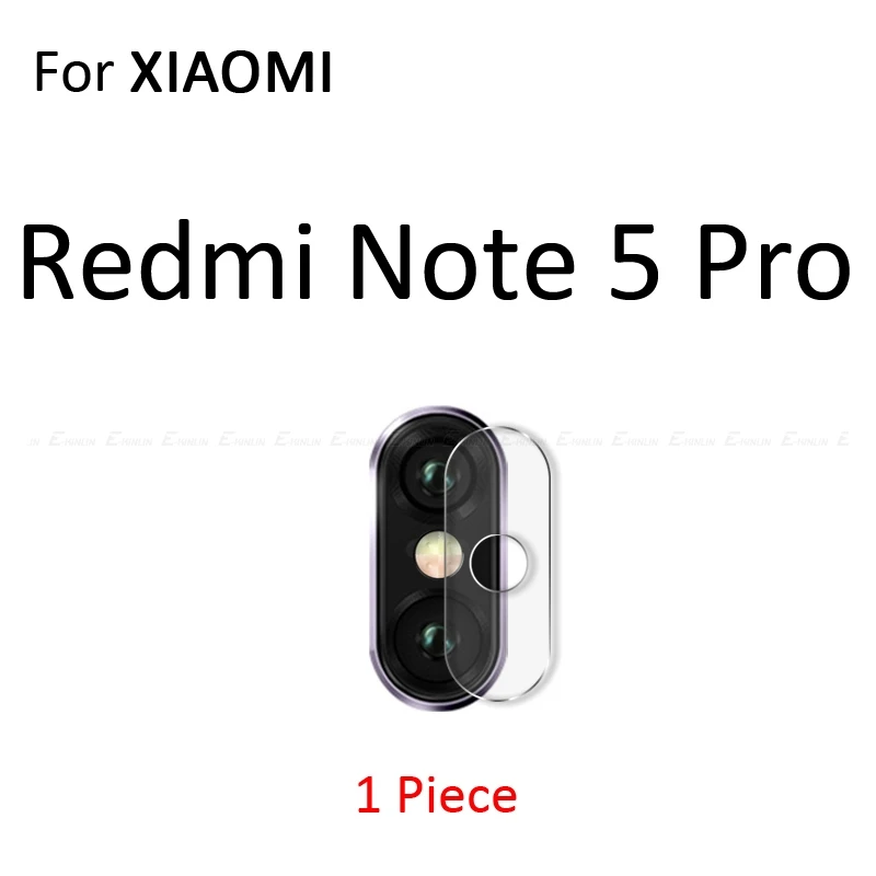 For Redmi Note 5 Pro Задняя Камера защитная крышка объектива закаленное Стекло чехол для Xiaomi mi 9 8 до 9 лет A3 A2 Lite Red mi Note 8, 7 6 5 10 Pro 6A S2 mi x Max 3 - Цвет: For Redmi Note 5 Pro