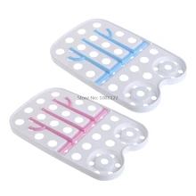 New 1Pc Mini Baby Detachable Feeding Bottle Drying Rack Nipple Shelf Pacifier Holder Hanging Bottle Rack Shelf