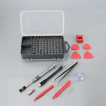 

108 In 1 Screwdrivers Bit Set Laptop Mobile Phone Clocks And Watches Repair Tools Kit Precise Screw Driver Hand Tools