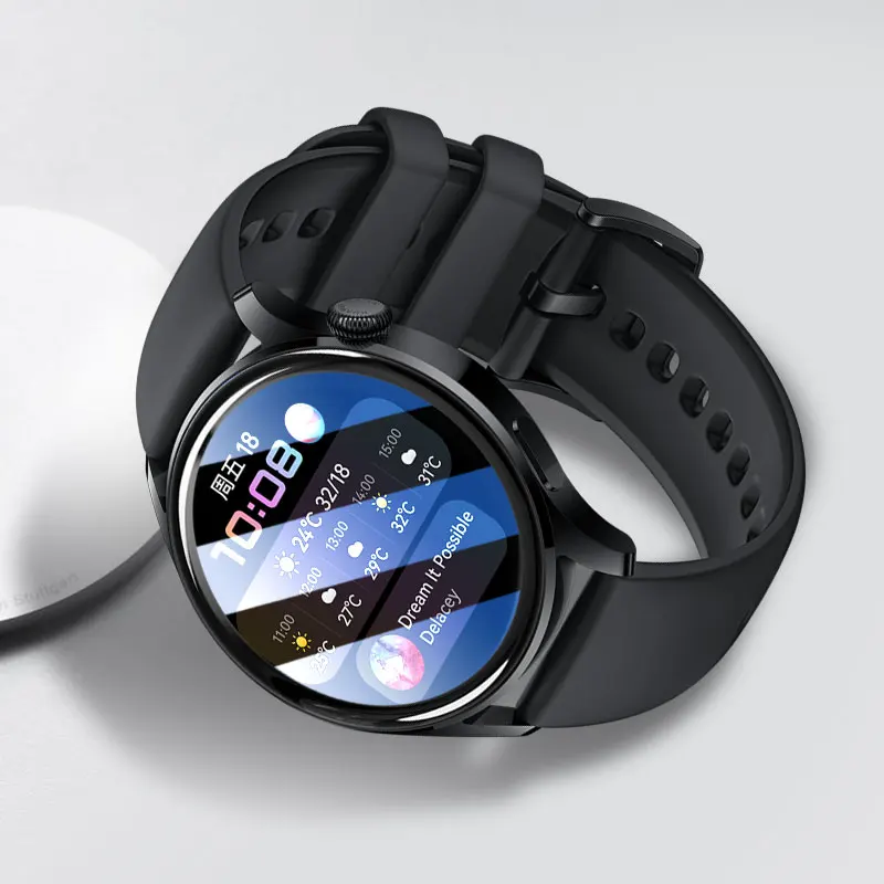 Premium Soft 3D HD Curved Screen Protector for Smartwatch (Non-Tempered Glass)