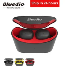 Bluedio T-elf мини TWS наушники Bluetooth 5,0 Спортивная гарнитура Беспроводные наушники с зарядным устройством для телефонов