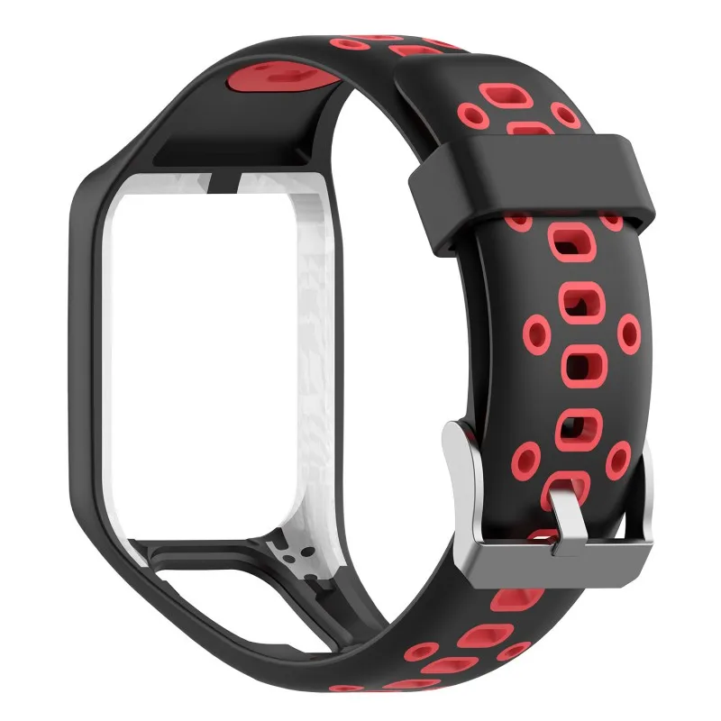 BR Для TomTom Runner 2 3 Spark 3 gps фитнес-часы дышащий силикон сменный Браслет для часов Ремешок для часов - Цвет: BR