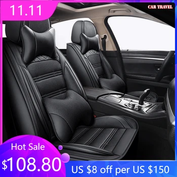

CAR TRAVEL Leather car seat covers For chrysler 300c seat ibiza volvo v60 v50 xc60 xc70 s80 lifan x60 lada auto accessories