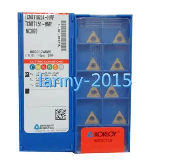 

10PCS/box New KORLOY CNC blade TCMT110204-HMP NC3020