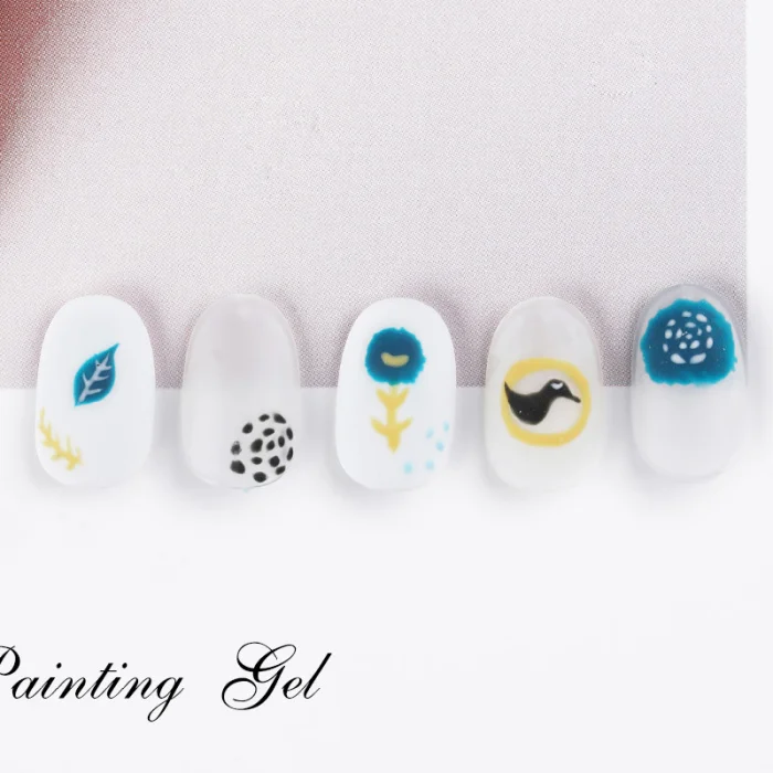 30 цветов для дизайна ногтей Гель-лак для ногтей Рисование акрилового цвета УФ светодиодный Гель-лак Сделай Сам Макияж Советы JS11