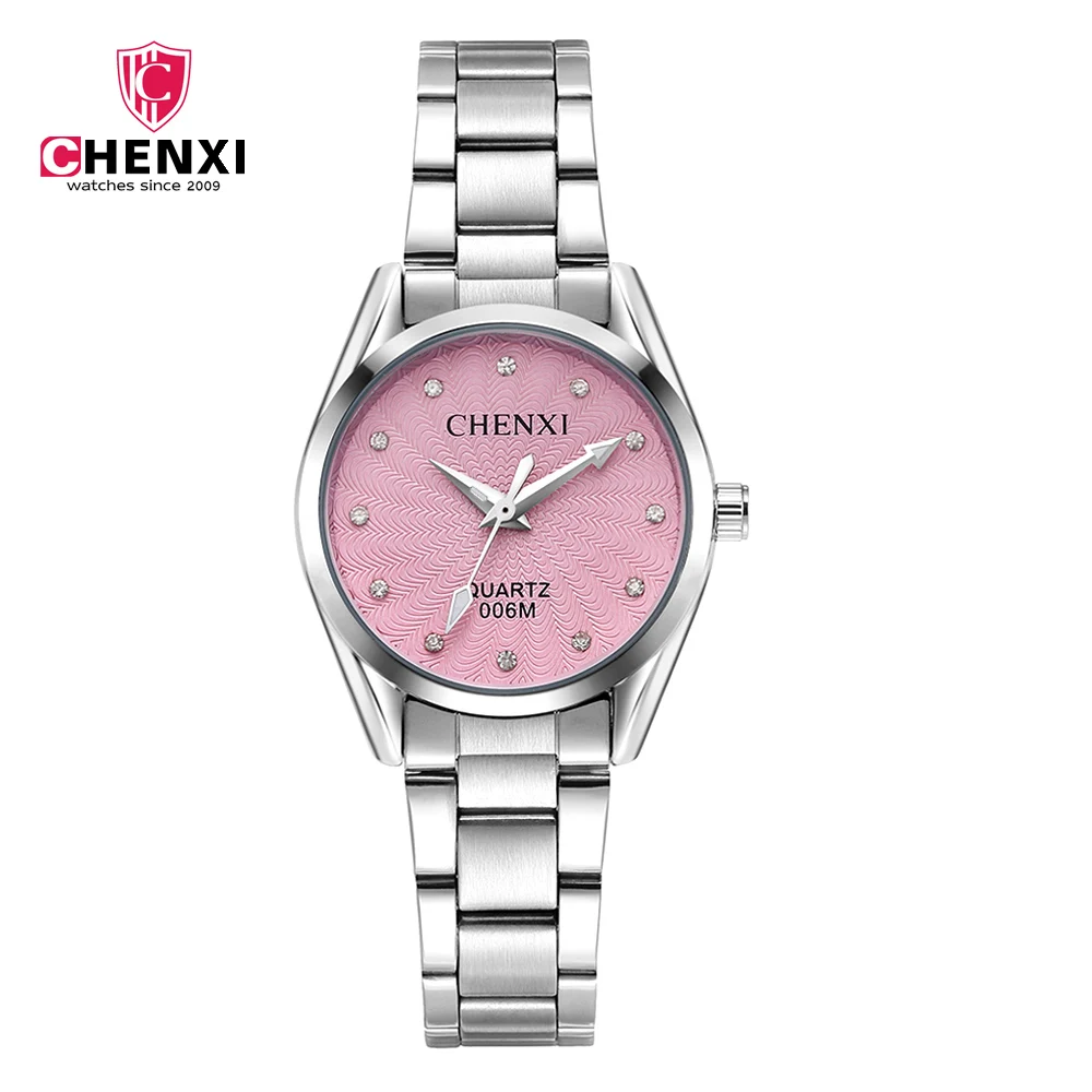 

Women's Watch Business Fashion Waterproof Quartz Watch Steel Band Simple Casual Watch Calendar Clock Women Free Shipping