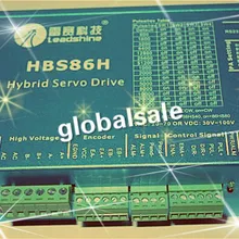Leadshine Гибридный сервопривод HBS86 работа 30-80VDC может из 8.2A пик fit 86HS40-EC-1000 сервомотор