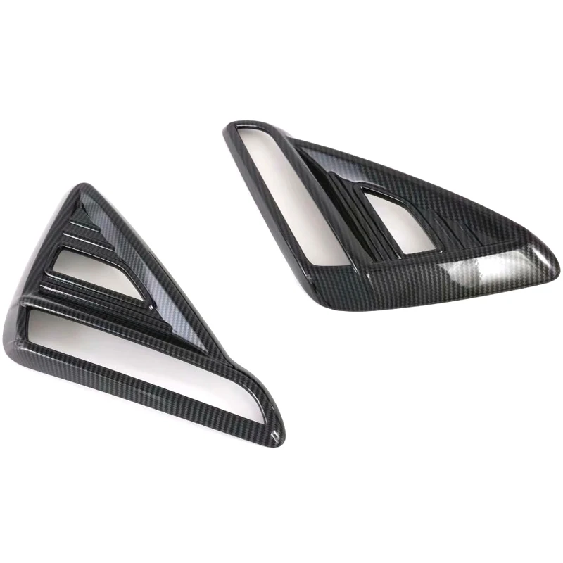 Car Styling 2PCS ABS Plastic Rear Tail Fog Light Lamp Cover Trim For Kia Cerato Forte K3