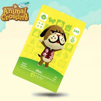 

245 Mac Animal Crossing Card Amiibo Cards Work for Switch NS 3DS Games