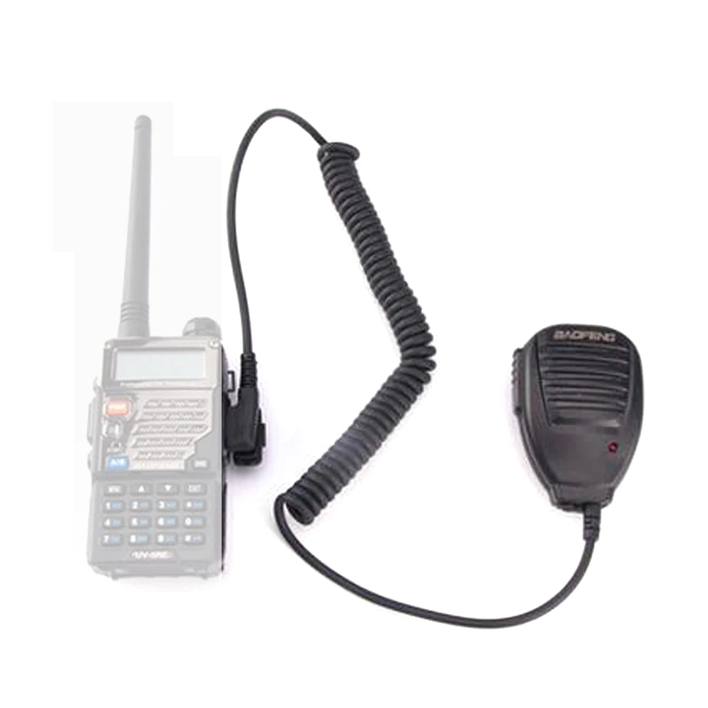 BAOFENG ручной микрофон H14-K1 для двухстороннее радио/Иди и болтай Walkie talkie “иди и UV-5R серийный UV-82 UV-B5 UV-B6 UV-3R