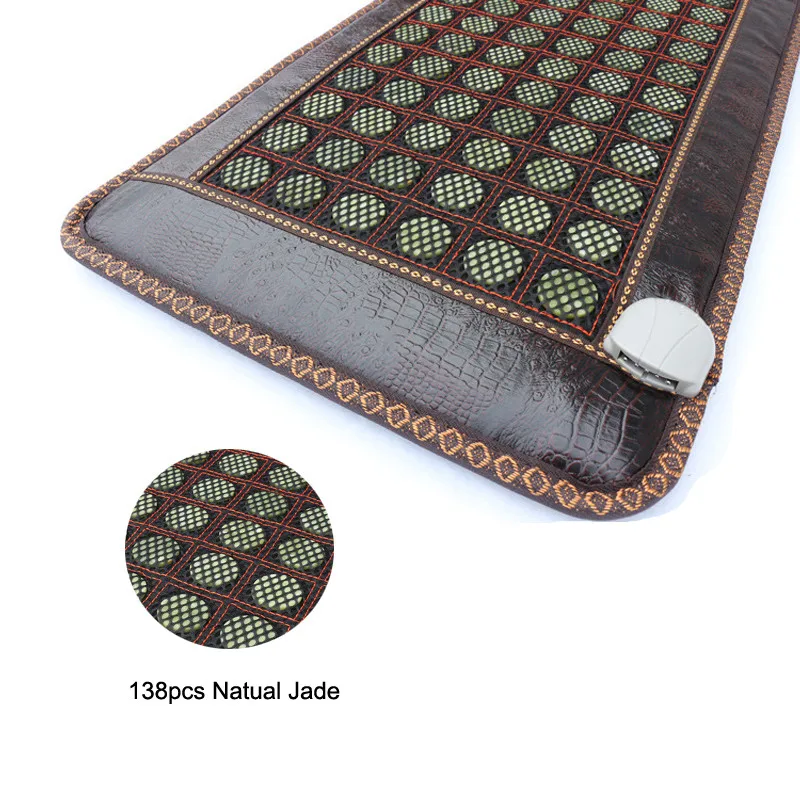  50x150cm Electric Heated Jade Tourmaline bed Mattress Germanium Stone Massage Jade Stones Cushion S