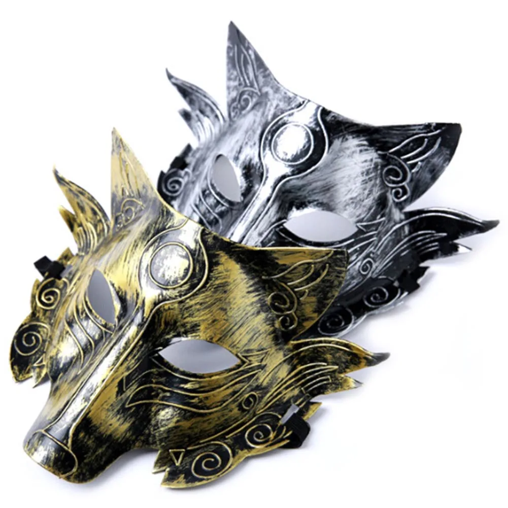 Halloween Animal Performing Bar Horror Mask Men The Wolf Killed Game Stage Masked King Face Masquerade Mask Party Mask