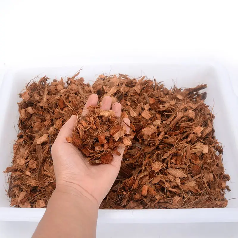 Ladrillo de cáscara de coco de 500g, para cultivo de turba, planta de jardín orgánica, planta Natural, cama de nutrientes