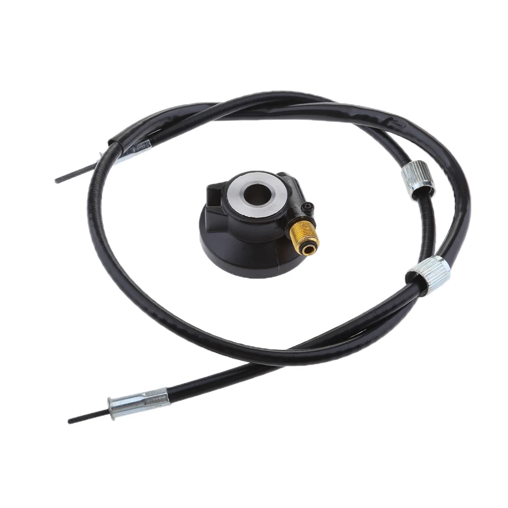 12mm Speedometer Drive Gear w/ Cable for GY6 50cc 150cc Engine