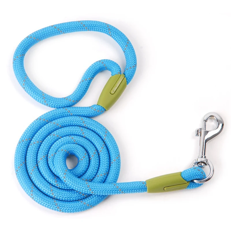 Dog Leashes For Small Large Dogs Leash Pet Products Reflective Dog-Leash Rope Dogs Lead Cat Collar Harness Nylon Running Leashes (9)