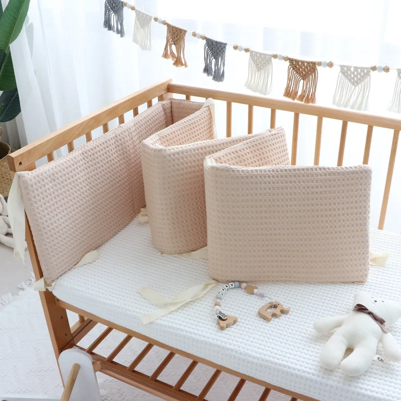 Baby Bed Bumper Para Recém-nascidos Meninas Meninos