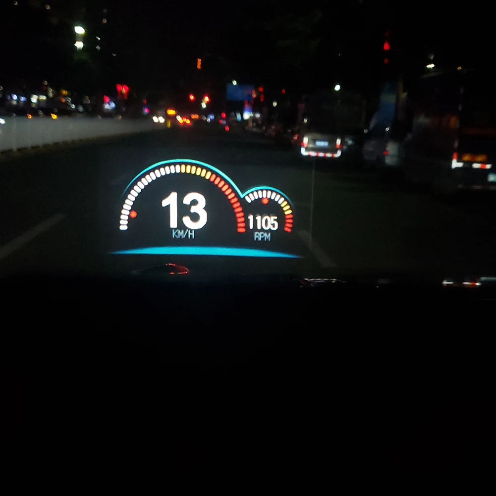 Новые цифровые спидометры Hud Дисплей большой экран с вождения одометром превышение скорости сигнализации