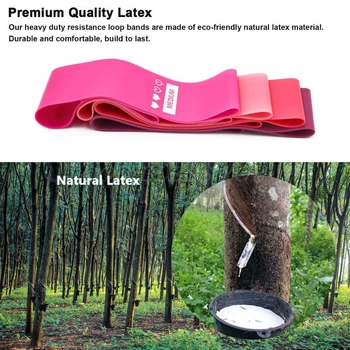 

Booty Bands for Women Anti Slip, Resistance Bands for Legs and Butt Resistance