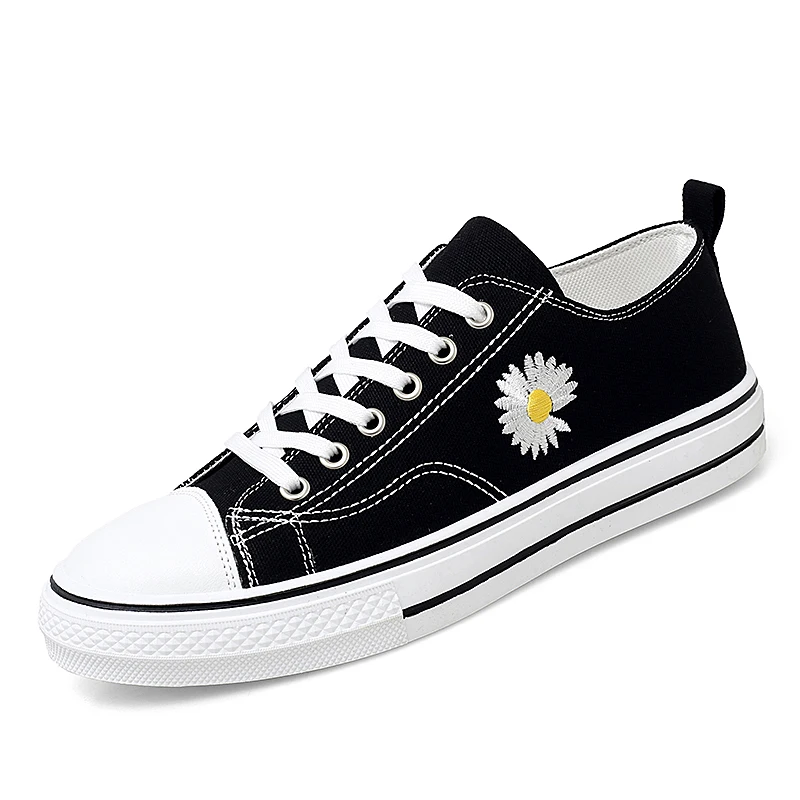 New couple casual shoes comfortable lining breathable canvas lace-up large size | Обувь