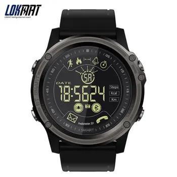 

Sport LOKMAT Men Smart Watch 5ATM Waterproof Bluetooth Pedometer Message Reminder digital Clock SmartWatch for ios and android