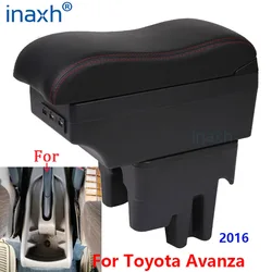 Para Toyota Avanza reposabrazos para TOYOTA AVANZA 2016 compartimento de reposabrazos para coche Interior especial de actualización accesorios de partes de la caja de almacenamiento