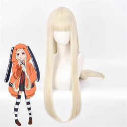Anime  Meari Saotom Long Wig Cosplay Wig Role Play Golden Color 50cm