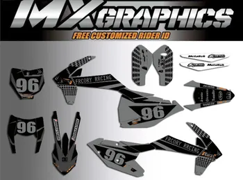 

Free Customized Motorcycle TEAM GRAPHICS BACKGROUNDS DECALS STICKERS FOR KTM EXC EXCF XCW 2017 2018 2019 SX SXF XC XCF 2016-2018
