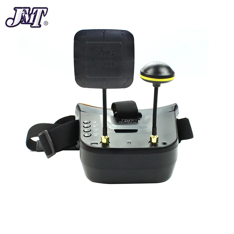 Очки JMT FPV с панелью грибной антенны 3 дюйма 480x320 дисплей двойная антенна 5 8G 40