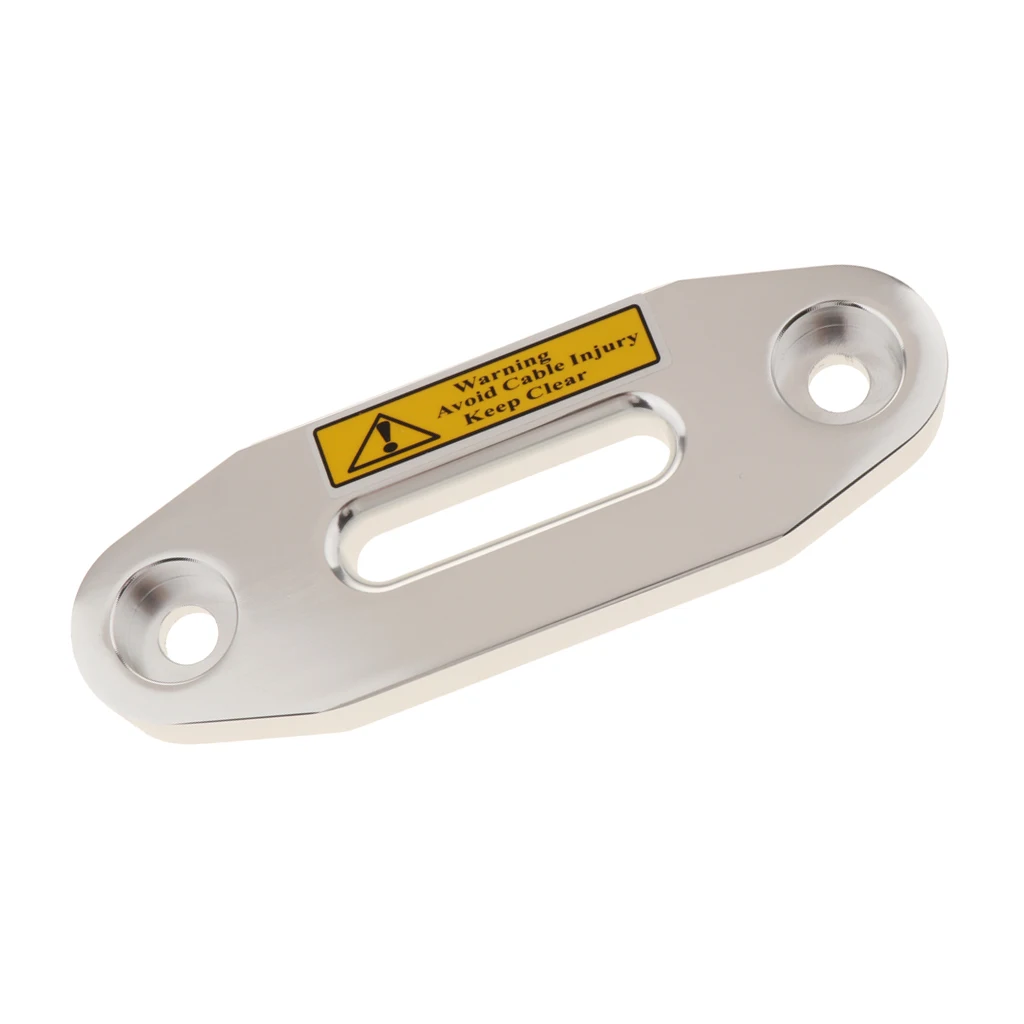 Hawse Fairlead для троса лебедки 3000lbs лебедка(ATV UTV)(серебро
