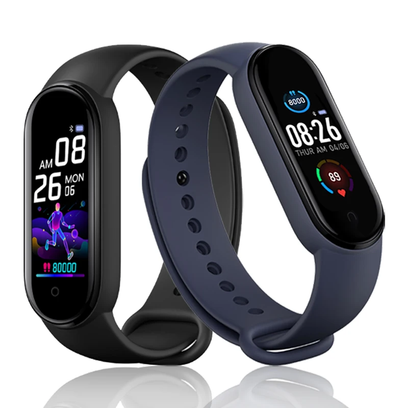 

Bluetooth Digital Bracelet Men Women Full Touch Watches Sport Fitness Tracker Heart Rate Monitor Smartband Waterproof Watches