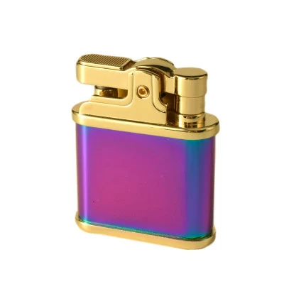 Винтажная бензиновая зажигалка медный материал масло бензин многоразовые