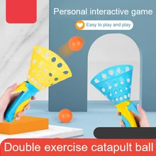 LERVANLA – jeu de catapulte pour enfant, jeu interactif pour deux personnes, entraînement de lancer et d'attraper des balles, pour parents et enfants, jouet de sport de plein air 