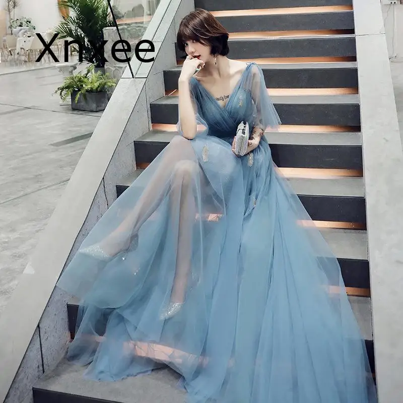 Длинные платья для выступлений на сцене, платье чонсам, Vestidos, чиносы, восточные Qipao, Классические Вечерние Платья, размер XS-3XL