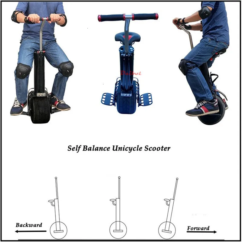 Daibot Electric Monowheel Scooter One Wheel Self Balancing Scooters Seat TypeHandlebar Electric Scooter 500w 60V For Adults     (23)