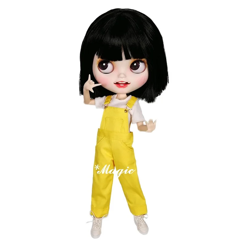 [MG711] новейшие наряды куклы NeoBlythe# Canas Комбинезоны и топ набор подходит для куклы NeoBlythe аксессуары для розничной продажи