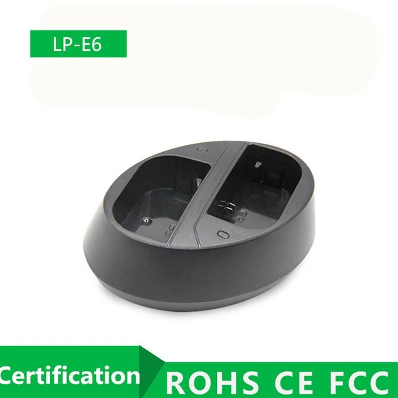 Зарядное устройство с двумя usb-портами для Lp-E6 Lp E6 Lpe6, Аккумулятор для камеры Canon 5D Mark Ii Iii 7D 60D Eos 6D 70D 80D