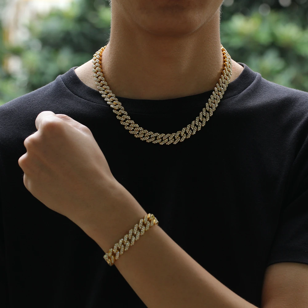 THE BLING KING 12mm Bling S Link Miami 