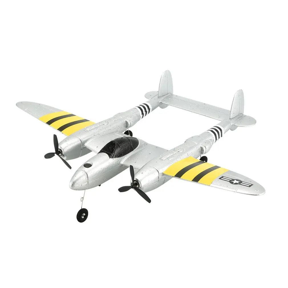 FX-816 Второй мировой войны ВВС р38 RC самолет 2,4 GHz 2CH RC самолет с фиксированным крылом на открытом воздухе летный Дрон для детских игрушек