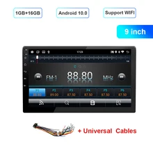  Car Radio With Screen Play Android 10 Auto Multimedia,Support Android And IPhone Mirror Link  WiFi  For VW Ford Lada Audi Kia 