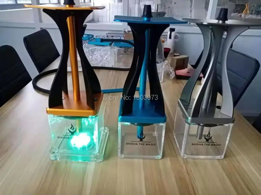 withou coal cup Woyu современный кальян супер Чича Цветные кальян баксы для бара Рождественский подарок - Цвет: withou coal cup
