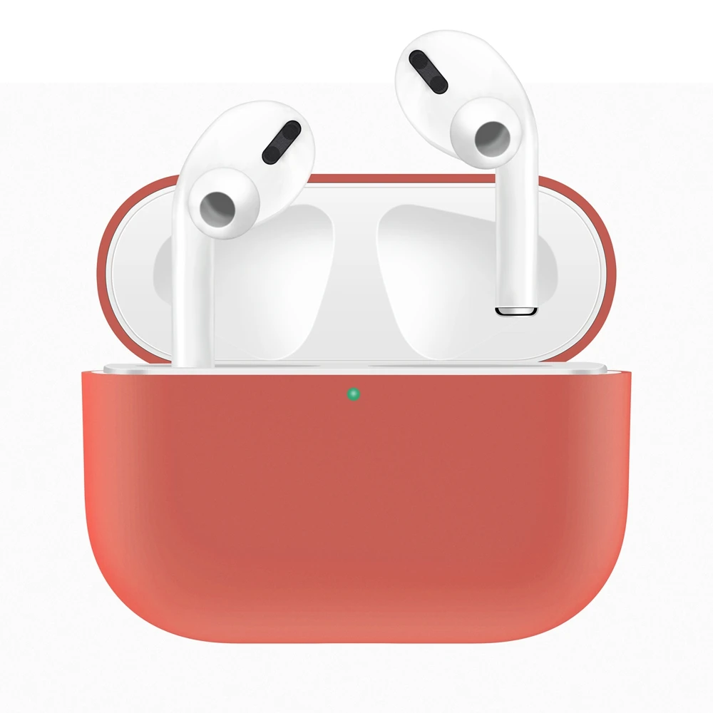 Силиконовый чехол для Apple New AirPods Pro защитный чехол Bluetooth беспроводной TWS покрытие для наушников для Air Pods Pro Аксессуары - Цвет: 09