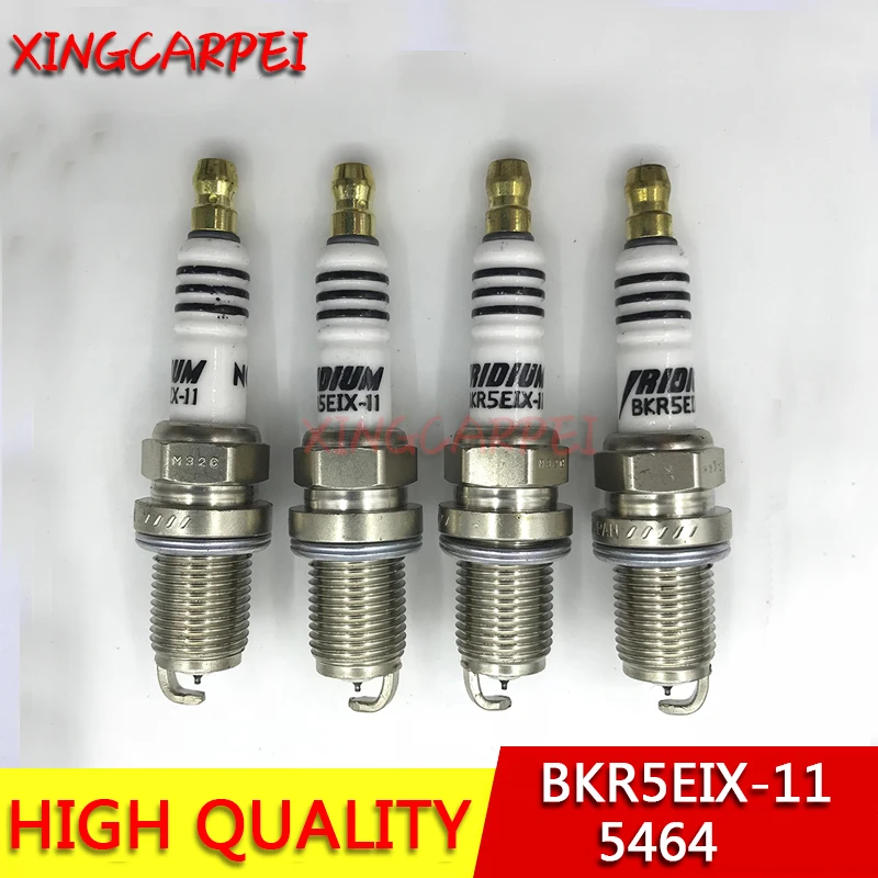 4 шт./лот Иридиевые свечи зажигания BKR5EIX11 5464 для TOYOTA SUZUKI BKR5EIX 11 5464 автозапчасти