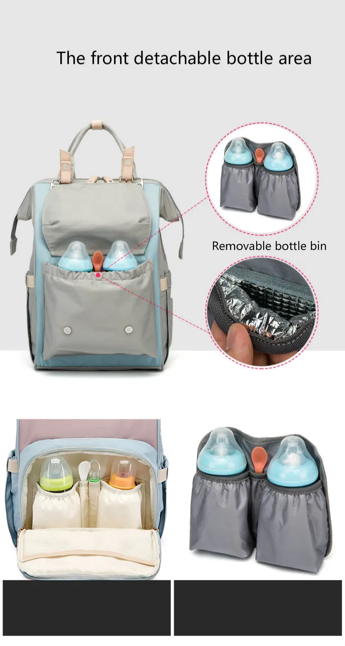 Вместительная сумка для матери и ребенка, портативный многофункциональный рюкзак на одно плечо для мамы