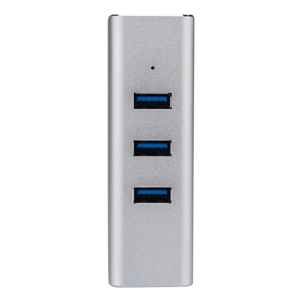 USB коммутатор ультра-тонкий дизайн USB3.0 чип 4-Порты и разъёмы сигнала 5 Гбит/с высокоскоростной хаб+ устройство для чтения карт памяти адаптер планшетный ПК телефон USB Hubs-L909